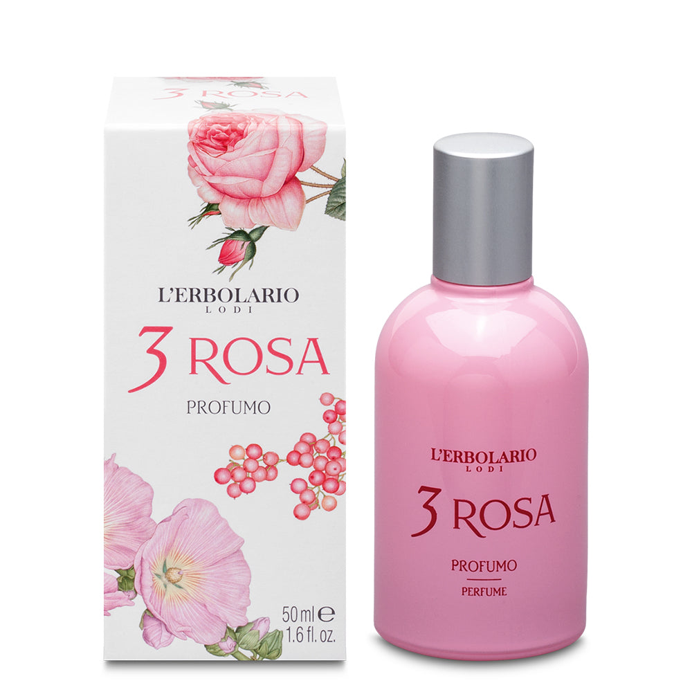 3 Rosa - Acqua di Profumo 50 ml - Qshops (L’Erbolario)