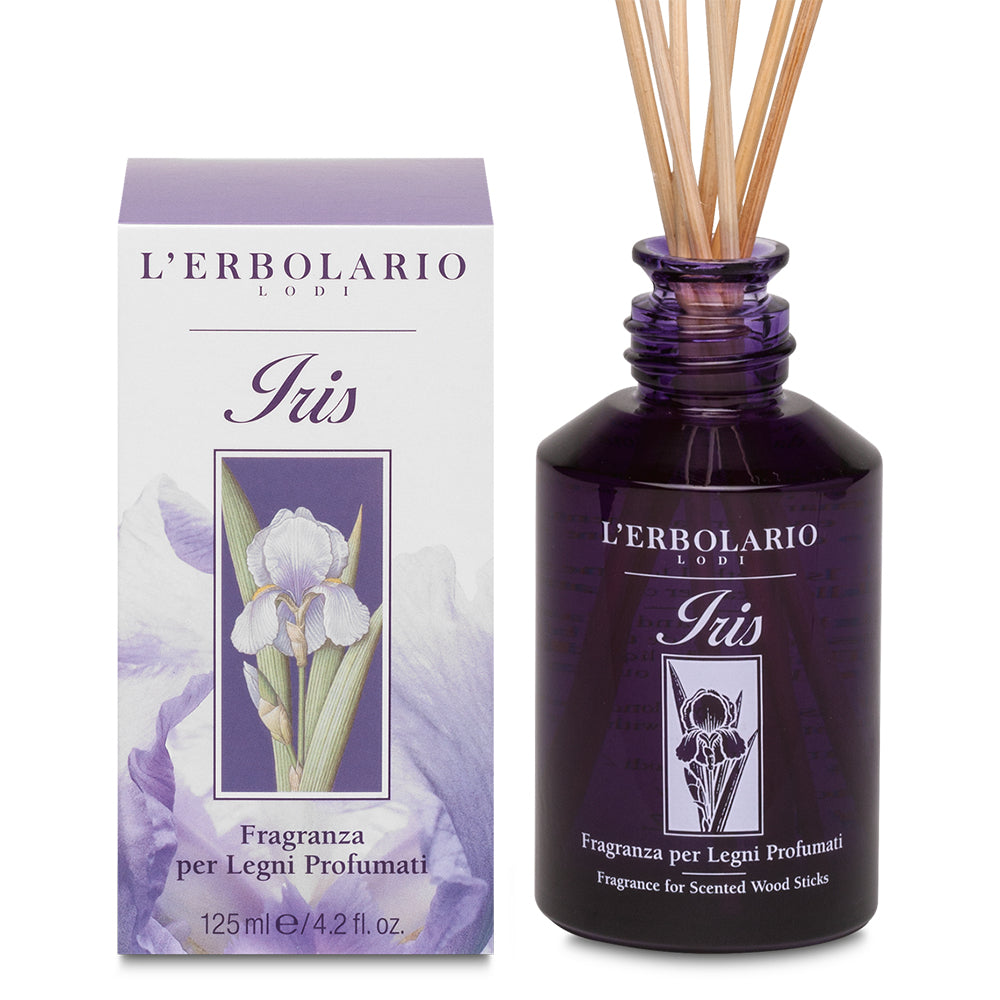 Iris - Fragranza per Legni Profumati 125 ml - Qshops (L’Erbolario)
