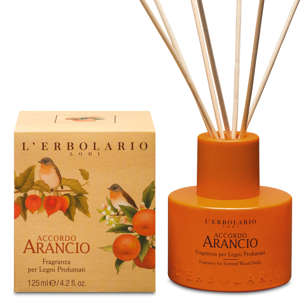 Accordo Arancio - Fragranza Per Legni Profumati 125 ml - Qshops (L’Erbolario)