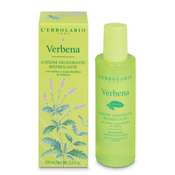 Verbena - Lozione Deodorante Rinfrescante 100ml - Qshops (L’Erbolario)