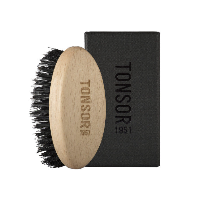 Spazzola da barba - Con scatola di cartone saffiano - Qshops (Tonsor)