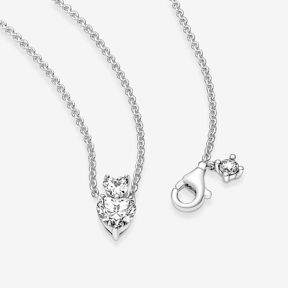 Collana Due Cuori - Qshops (Pandora)