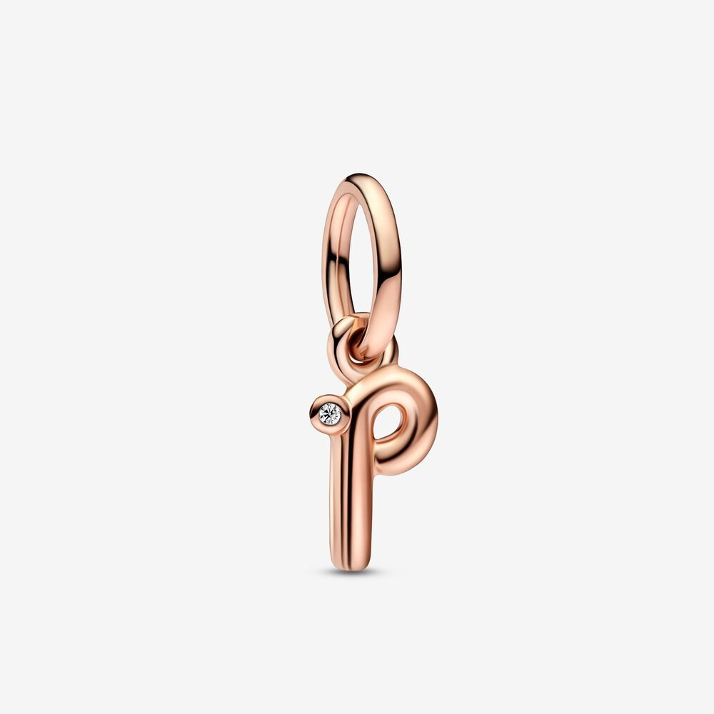 Charm pendente Alfabeto con lettera p - Qshops (Pandora)