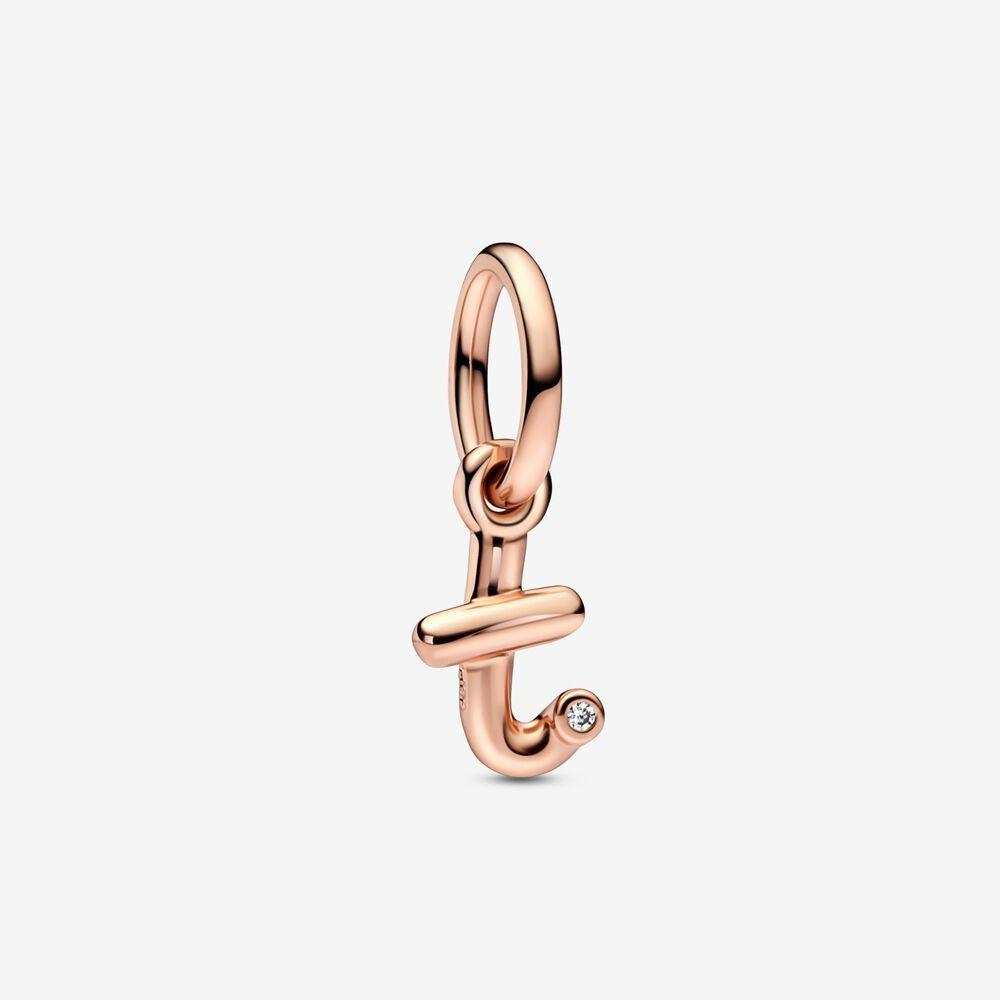 Charm pendente Alfabeto con lettera t - Qshops (Pandora)