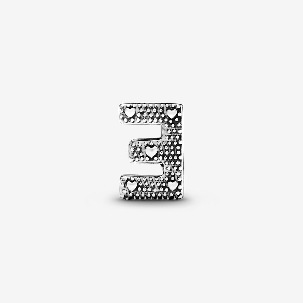 Charm dell’alfabeto Lettera E - Qshops (Pandora)
