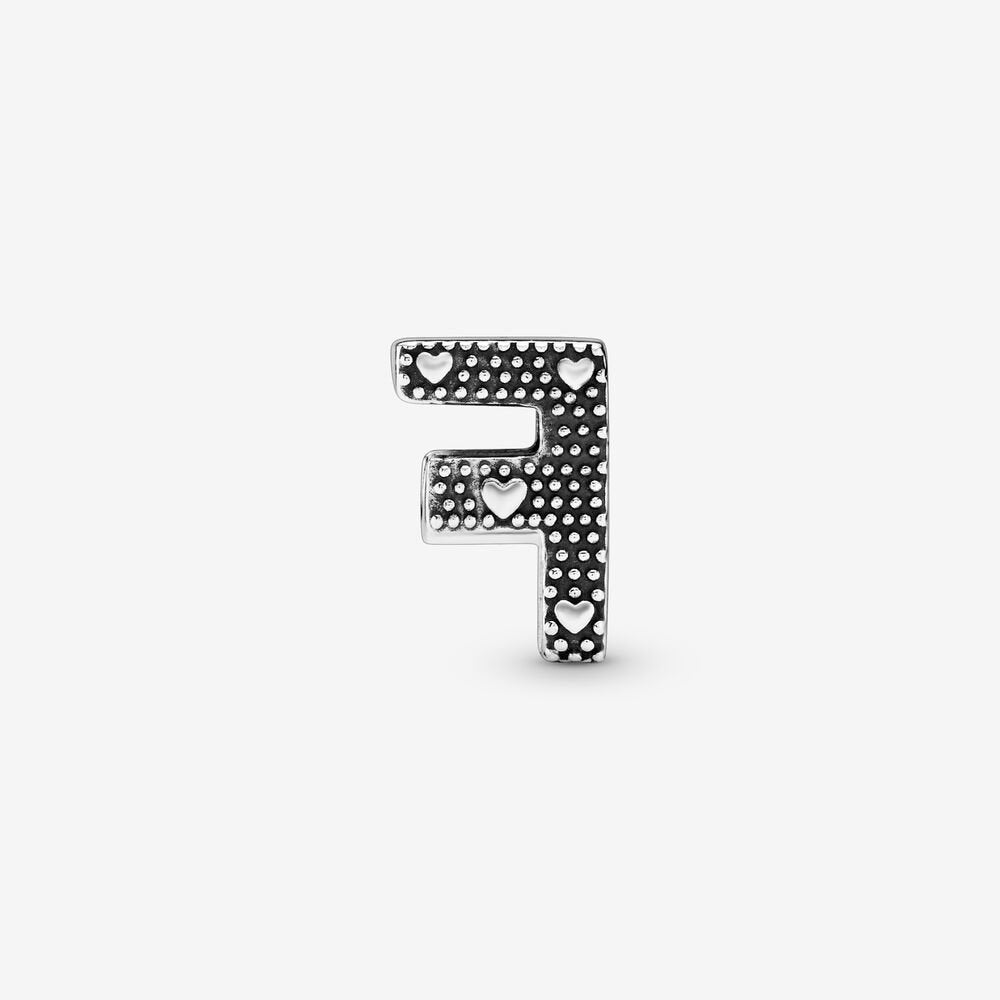 Charm dell’alfabeto Lettera F - Qshops (Pandora)