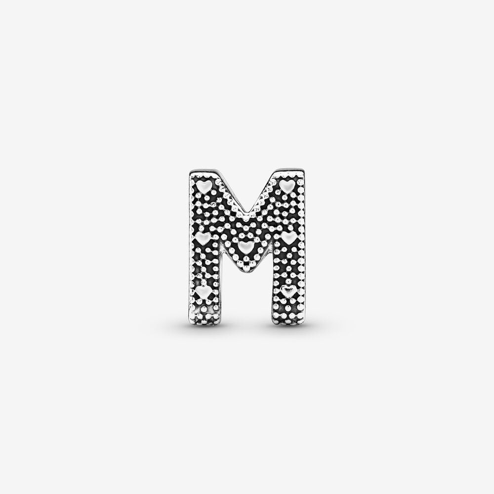 Charm dell’alfabeto Lettera M - Qshops (Pandora)