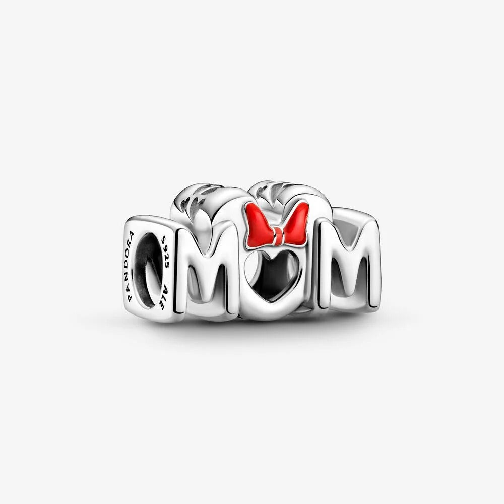 Disney Charm Mum Con Fiocco Di Minnie - Qshops (Pandora)