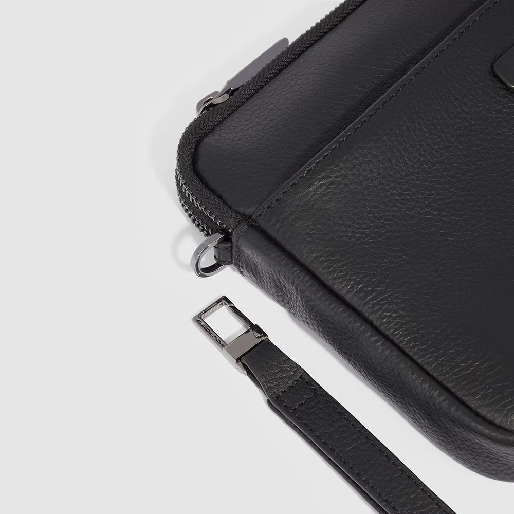 Pochette uomo porta iPad mini Modus Special Nero - Qshops (Piquadro)