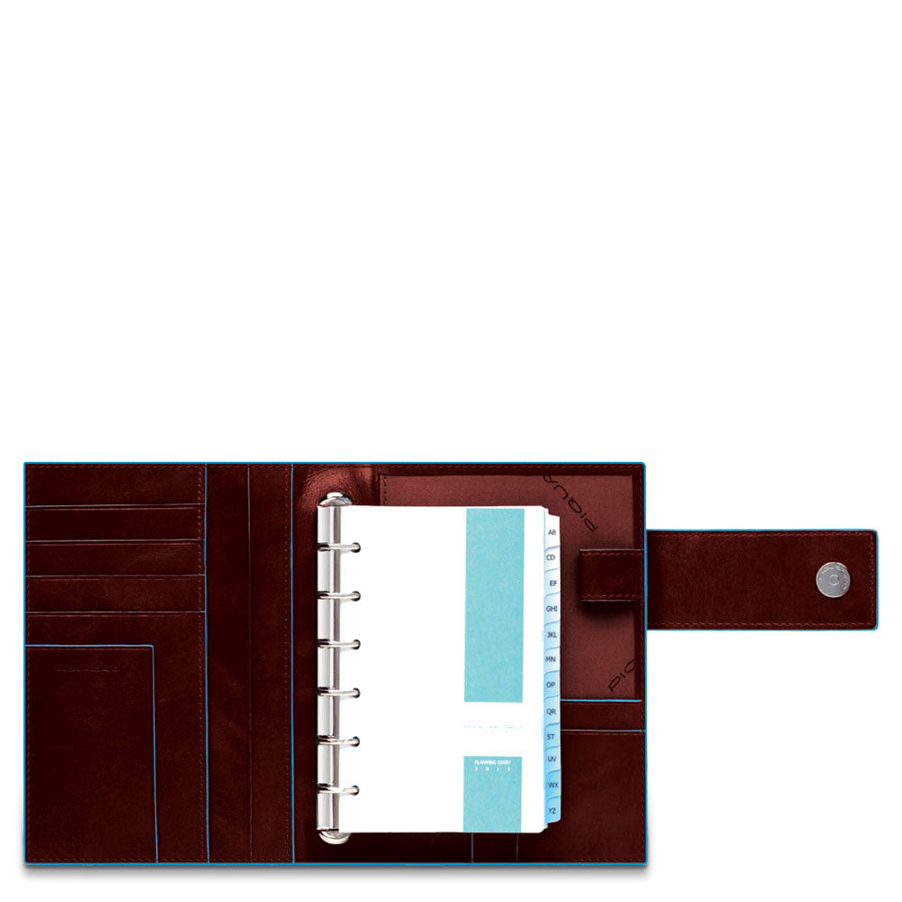 Organizer Grande In Pelle Con Stationery - Qshops (Piquadro)