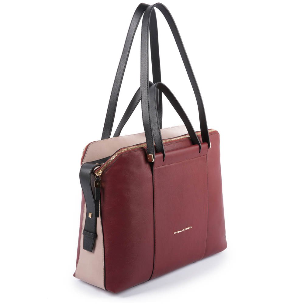 Borsa Piquadro tre comparti in pelle Circle - Qshops (Piquadro)