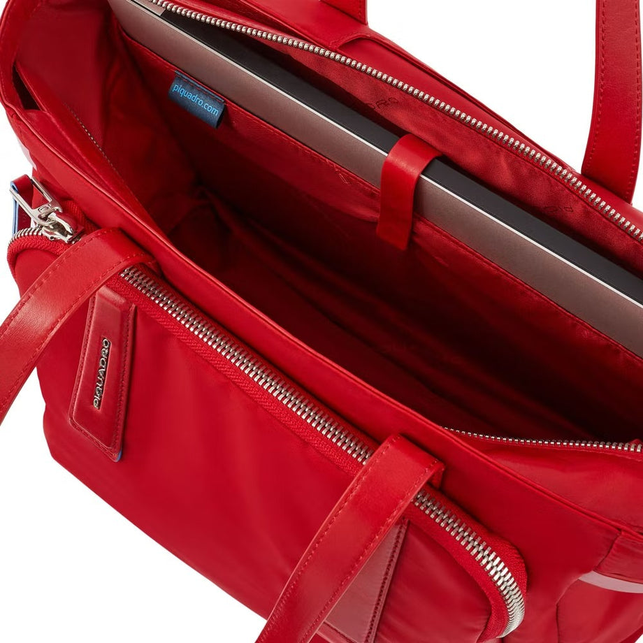 Qshops Borsa shopping rosa Piquadro
