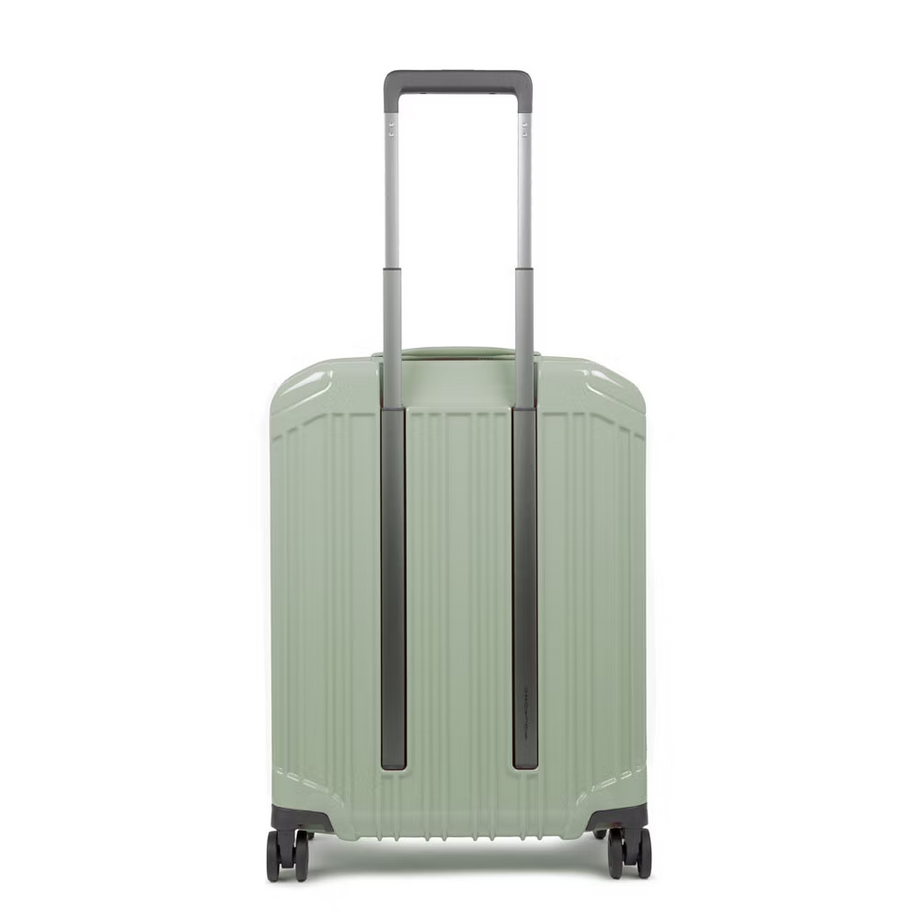 VICTOR LINE Trolley Enrico Coveri Bagaglio A Mano 55x40x20 Cm - 8 Ruote, Espandibile, Verde Acqua