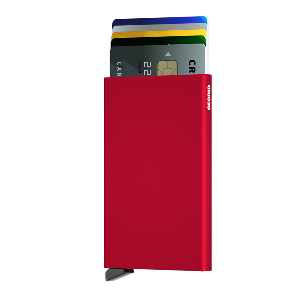 Cardprotector Color Red - Qshops (Secrid)