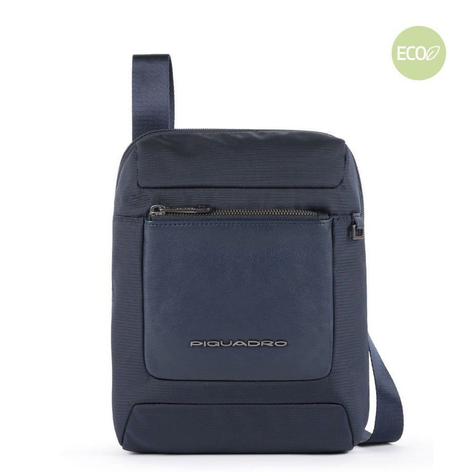 Qshops Borsello Piquadro Grande blu porta Ipad