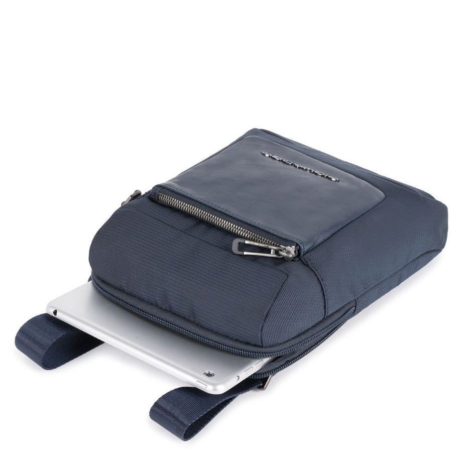 Qshops Borsello Piquadro Grande blu porta Ipad