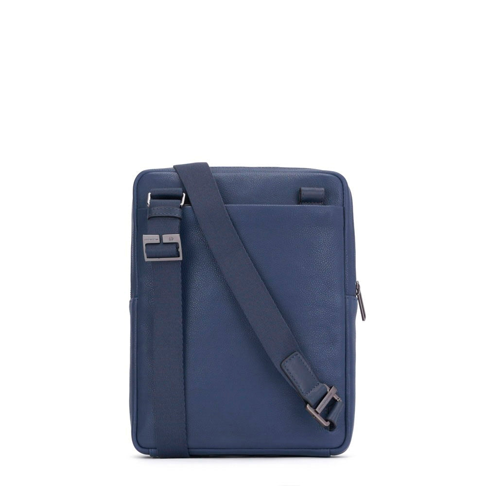 Borsello porta iPad Ronnie Blu - Qshops (Piquadro)