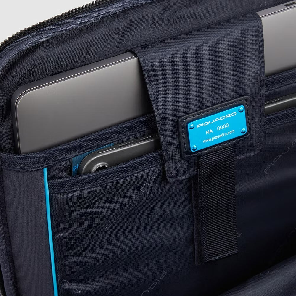 Zaino porta computer 15.6 e porta iPad Blue Square Blu - Qshops (Piquadro)