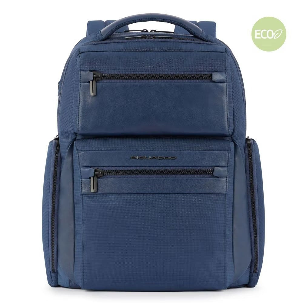 Zaino Blu grande fast-check per PC e iPad Pro 12.9" Woody - Qshops (Piquadro)