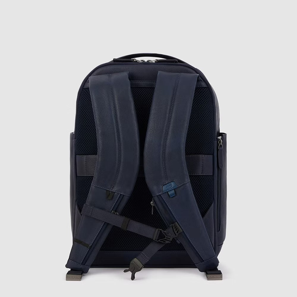 Zaino porta computer 15.6" e porta iPad Paavo Blu - Qshops (Piquadro)