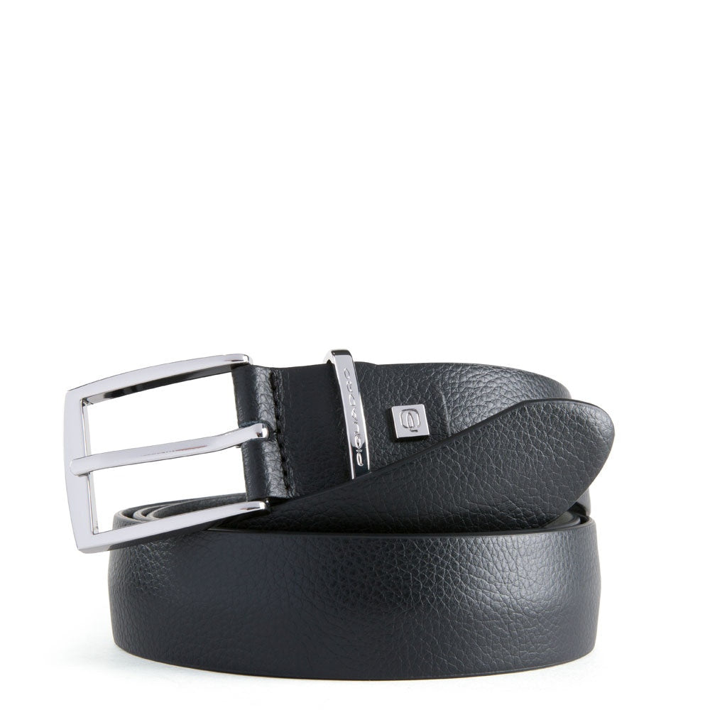 Cintura uomo nero con fibbia ad ardiglione Modus Special - Qshops (Piquadro)