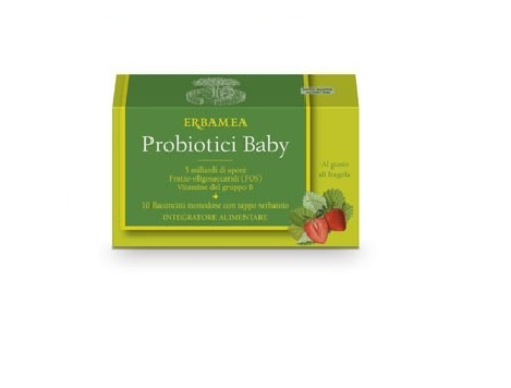 Erbamea - Integratore Probiotici 10 Flaconcini Baby - Qshops (L’Erbolario)