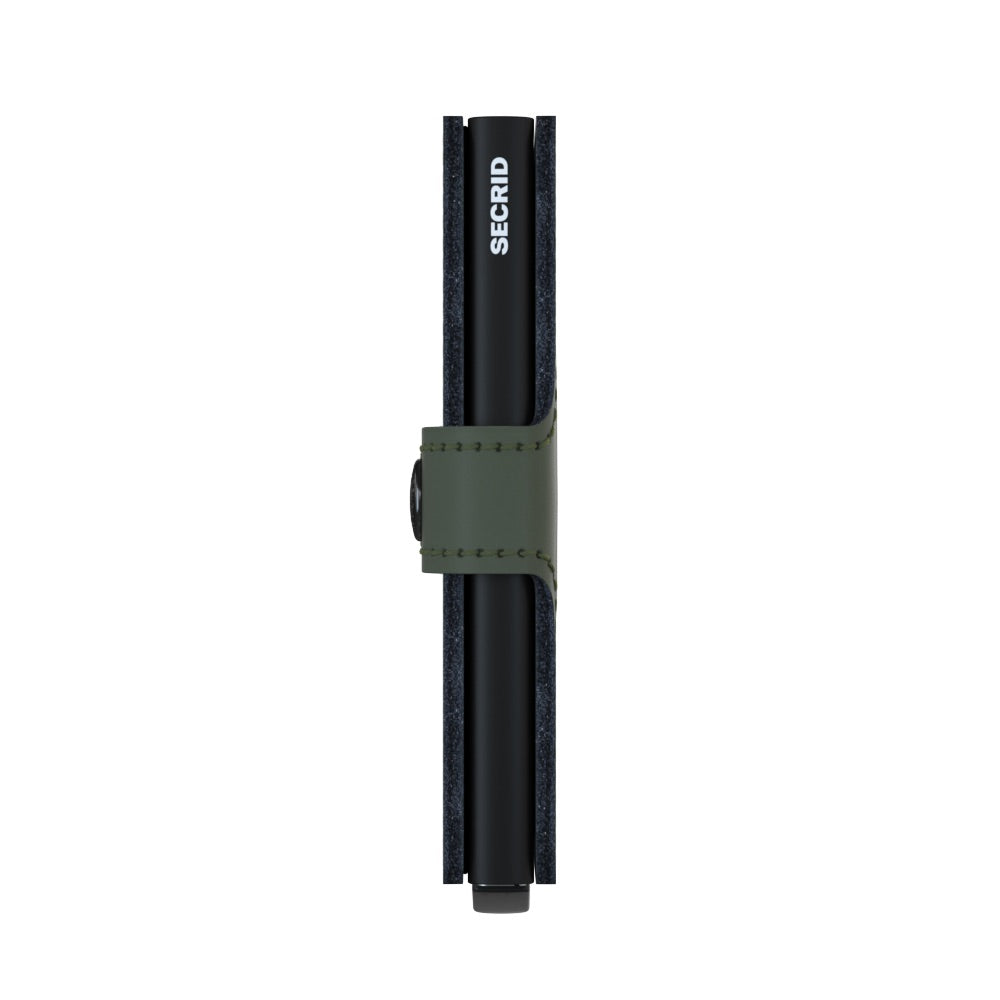 Miniwallet Style Matte Green-Black - Qshops (Secrid)