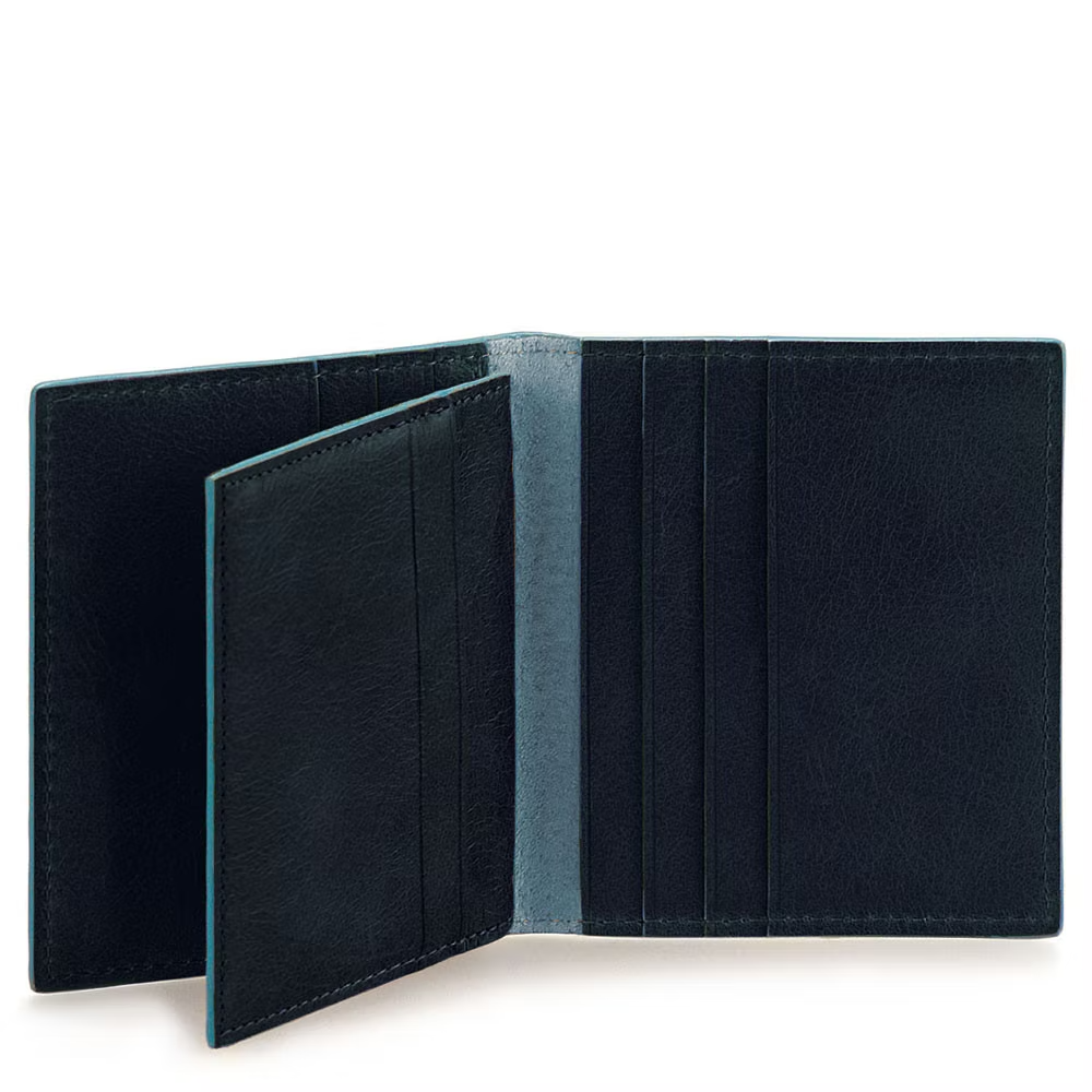 Porta carte di credto Blue Square Blu Notte - Qshops (Piquadro)