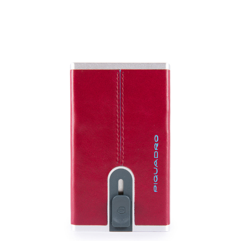 Porta carte di credito con sliding system Blue Square - Qshops (Piquadro)