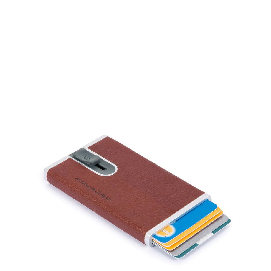 Piquadro Porta tessere protezione anti frode rfid Qshops