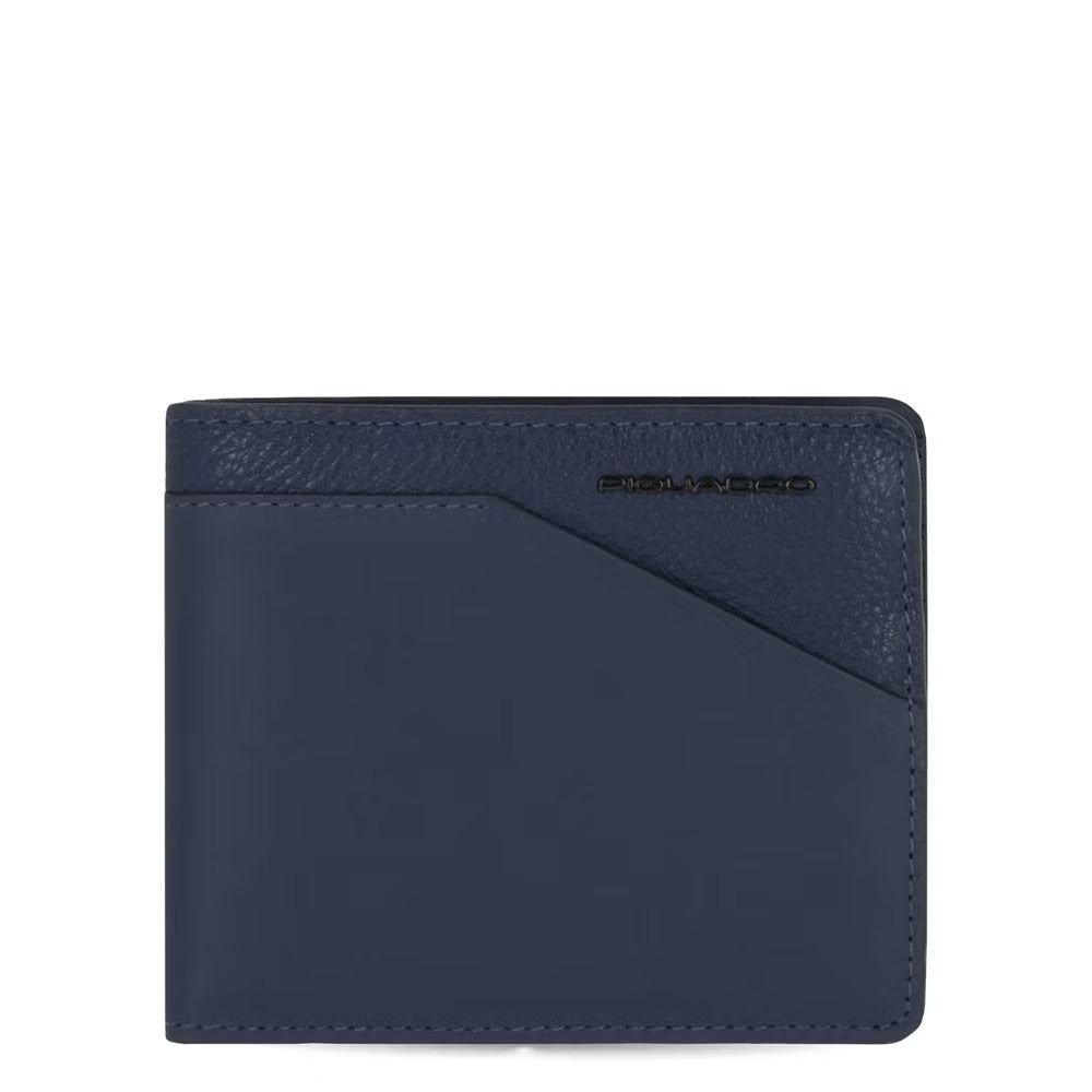 Portafoglio Blu uomo con porta documenti rimovibile Martin - Qshops (Piquadro)