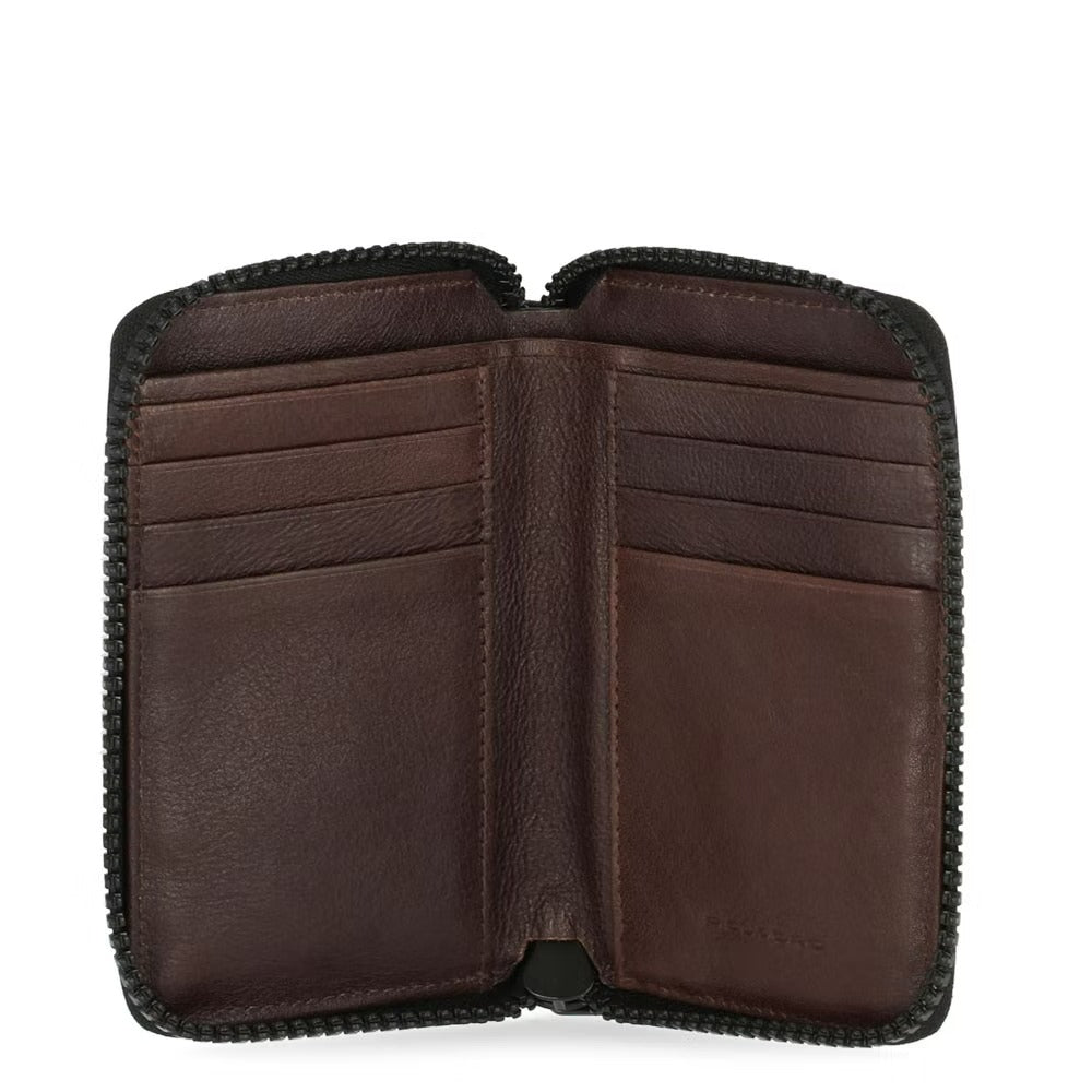 Portafoglio Verticale Portafoglio Uomo Piquadro Con Cerniera