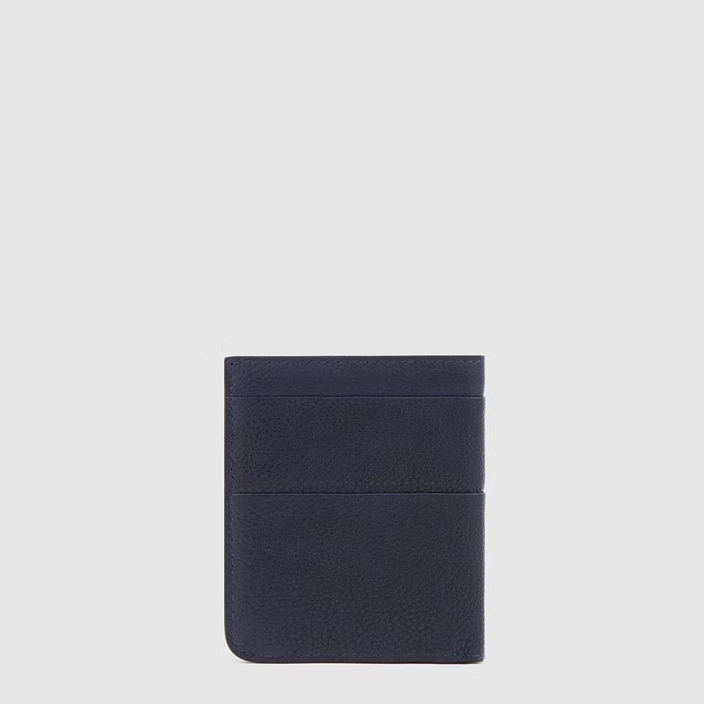 Portafoglio uomo verticale Paavo Blu - Qshops (Piquadro)