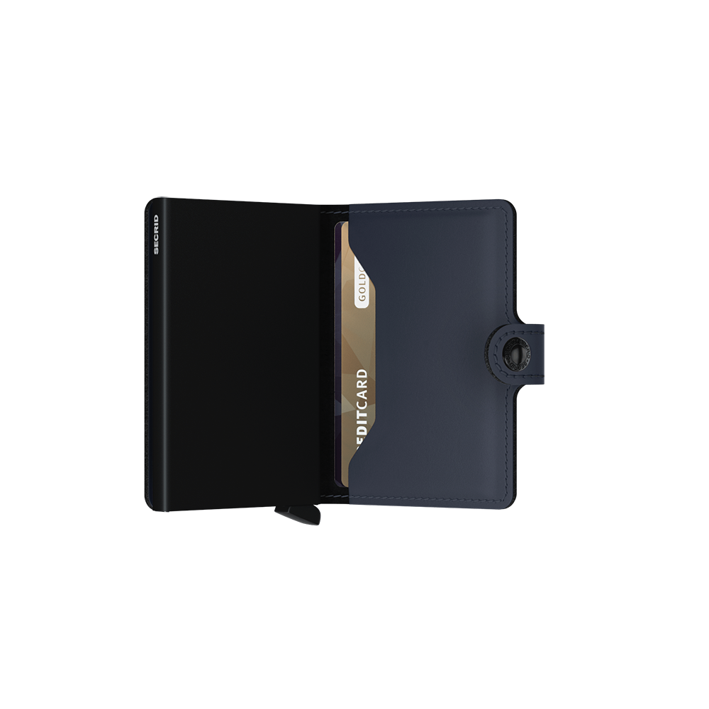 Miniwallet Style Matte Nightblue - Qshops (Secrid)