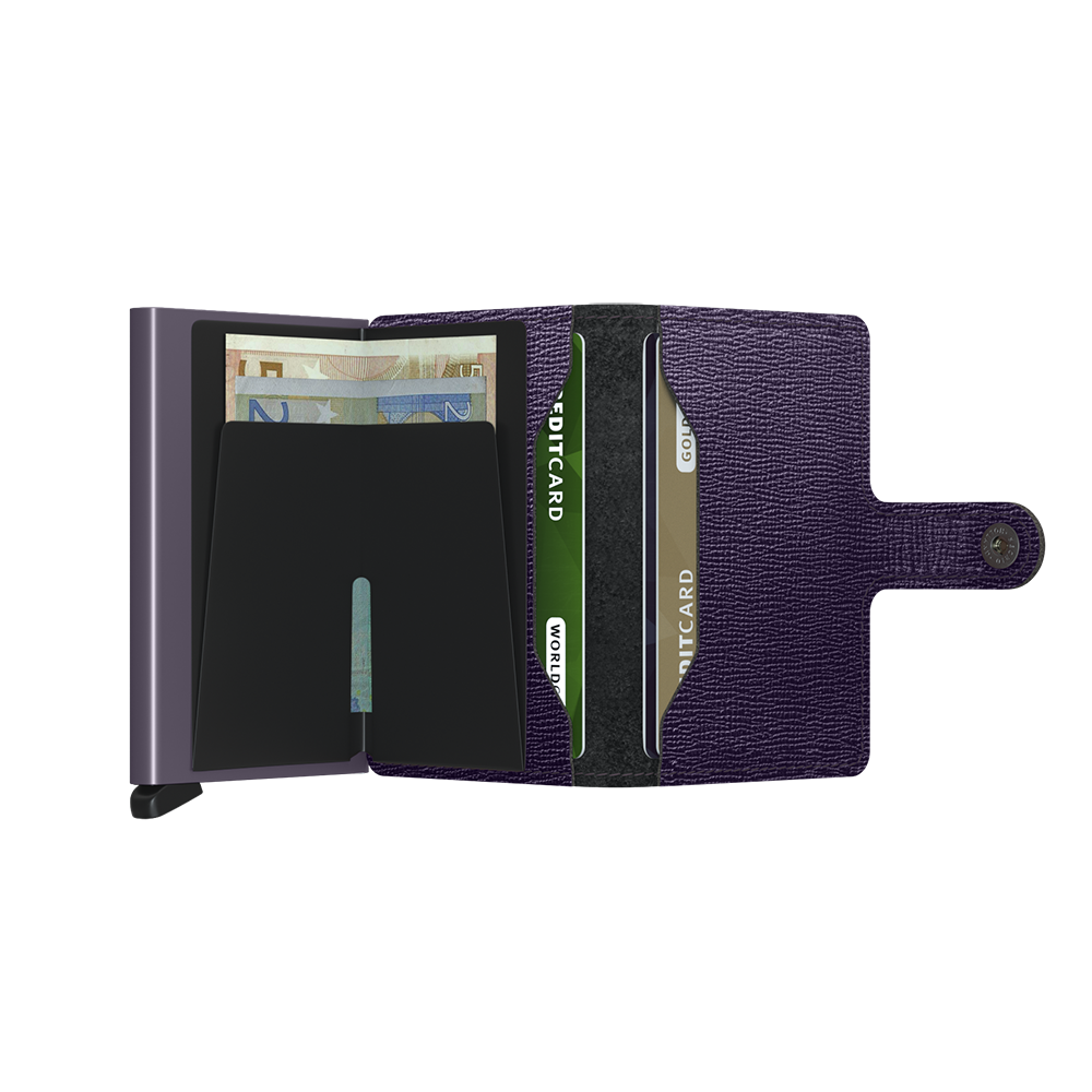 Miniwallet Style Crisple Purple - Qshops (Secrid)