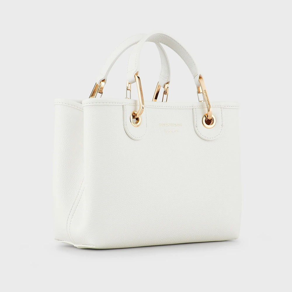 Shopper MyEA Bag piccola stampa cervo Bianco - Qshops (Emporio Armani)