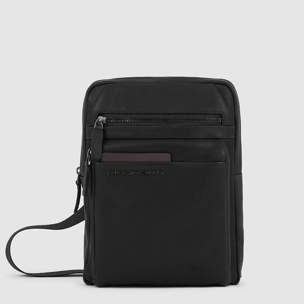 Borsello porta iPad Paavo Nero - Qshops (Piquadro)