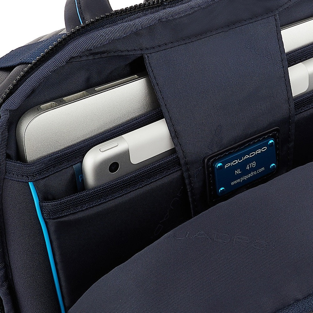 Zaino porta computer e porta iPad con protezione Blue Square - Qshops (Piquadro)