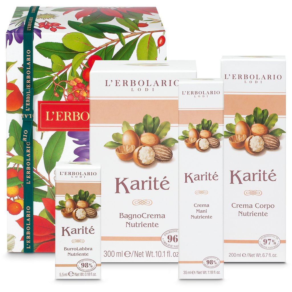 Karité - Confezione regalo Nutrimento Corpo - Qshops (L’Erbolario)