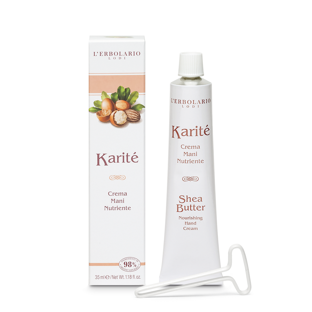 Karité - Crema Mani Nutriente 35 ml - Qshops (L’Erbolario)