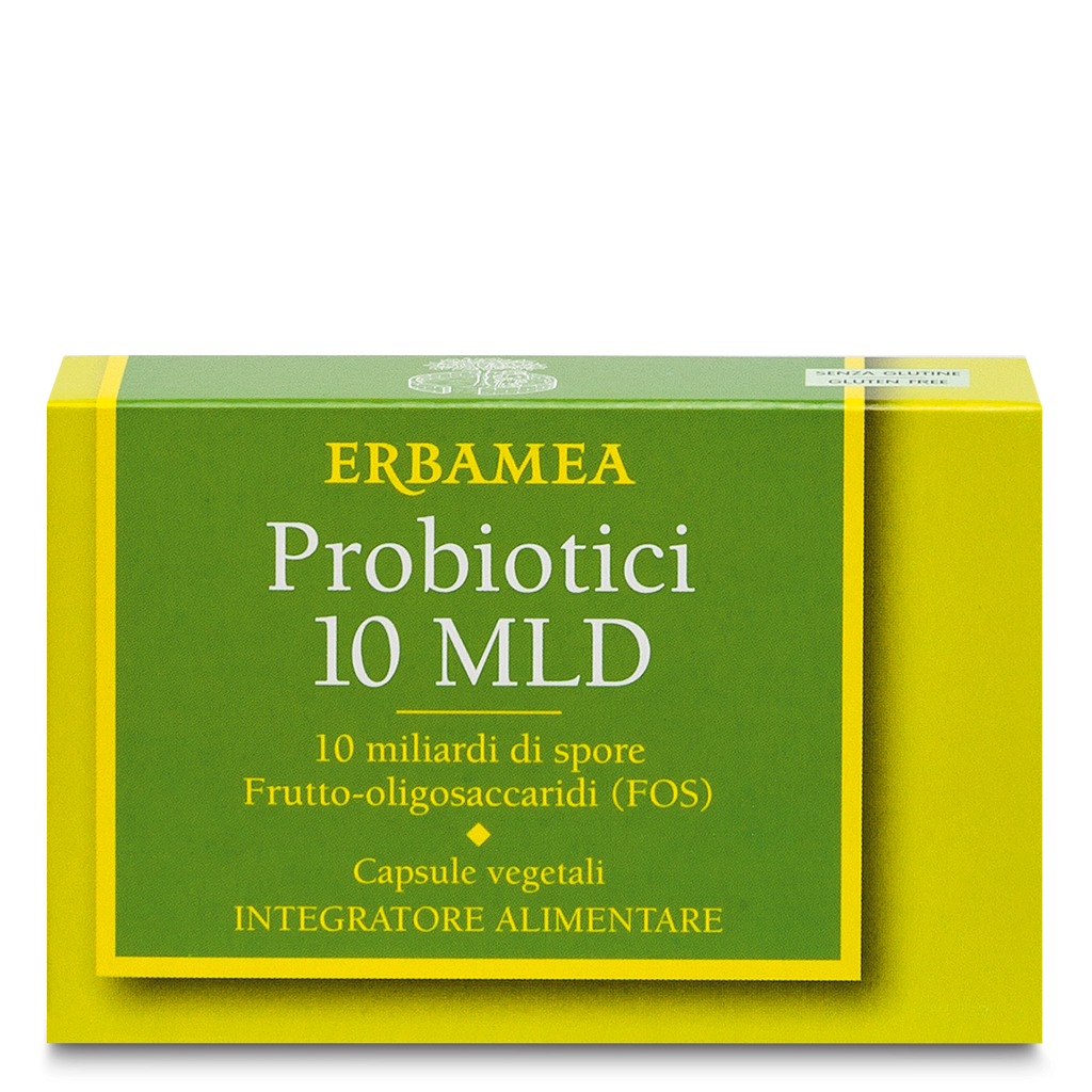 Erbamea - Integratore Probiotici 10 MLD 24 capsule - Qshops (L’Erbolario)