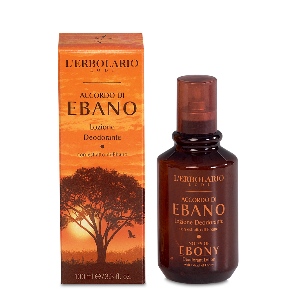 Accordo Di Ebano - Lozione Deodorante 100 ml - Qshops (L’Erbolario)