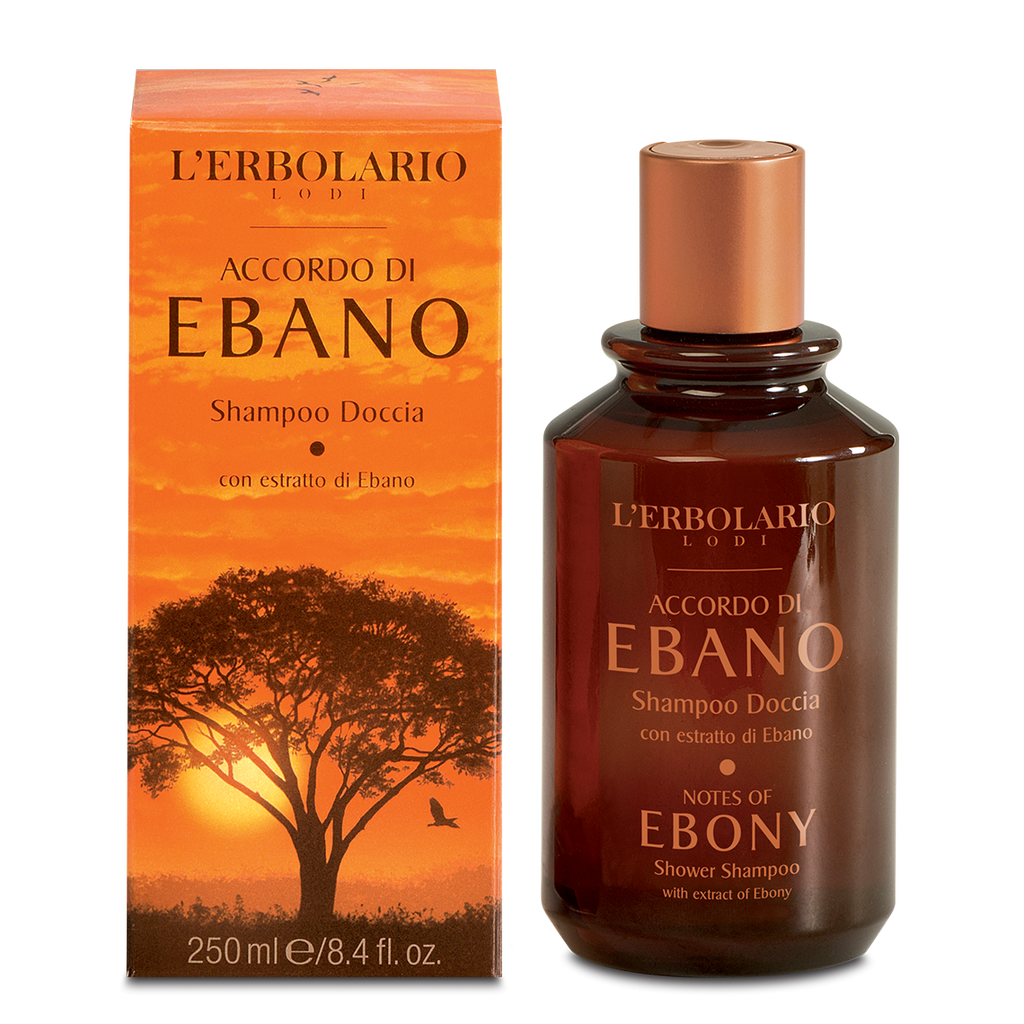 Accordo Di Ebano - Shampoo Doccia 250 ml - Qshops (L’Erbolario)